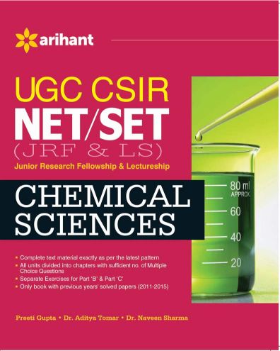 Arihant UGC CSIR NET/SET (JRF and LS) Chemical Sciences